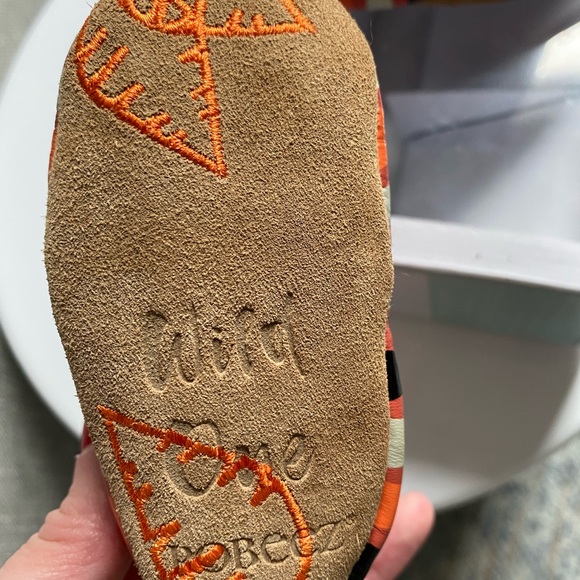 Robeez Soft Sole Shoes in Tate Size 0-6 Months - Picture 3 of 3